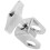 Raindrops  Drum Clip Cowbell Mount Bracket Mounting Clamp Clips Silver 11