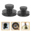 2pcs Singing Bowl Handle Rubber Handle for Sound Bowl 3
