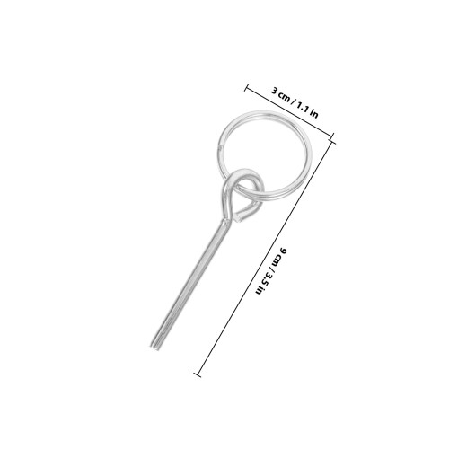 Tent Pin And Ring Replacement Single Needle Ring Tent Pole Connectors 1