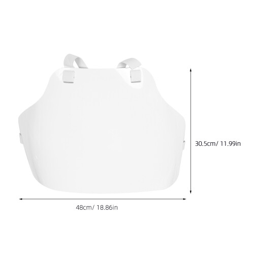 Pvc Protective Chest Gear For Fencing Adjustable Straps 1