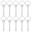 Tent Pin And Ring Replacement Single Needle Ring Tent Pole Connectors 10