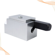 woodworking tool with right angle for hinged door lock groove silver