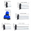 Ceramic Trimming Tools Blue Plastic 1 Set 3