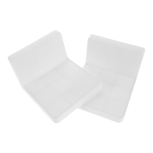 2St Wit Plakbare Badkamer Wandplank Plastic