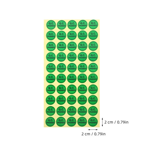 1000Pcs Self Adhesive Labels For Diy 1