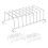 3 Pcs Above Sink Drying Rack Kitchen Stainless Steel Dish Silver 9