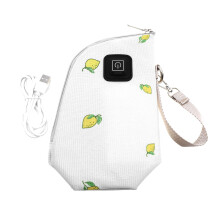 1Set Milchflaschen Isolierhülle Mit Zipper USB-Ladeanschluss