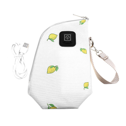 1Set Milchflaschen Isolierhülle Mit Zipper USB-Ladeanschluss