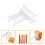 3 Pcs Above Sink Drying Rack Kitchen Stainless Steel Dish Silver 11