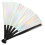 Glitter Hand Fan Multi Pvc For Valentine'S Day 1pcs 1