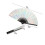 Glitter Hand Fan Multi Pvc For Valentine'S Day 1pcs 2
