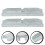 2 Pcs Curtain Accessories Docking Device Practical Rod Joint 4