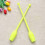 1 pair artistic rhythmic gymnastics stick for children adults yellow 8