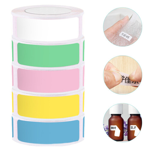5 Rolls Self Adhesive Thermal Printer Labels For Name And Price Tags 2