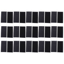 15 Pairs Adhesive Strips Heavy Duty Hook Strap Self-Adhesive Square