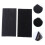 15 Pairs Adhesive Strips Heavy Duty Hook Strap Self-Adhesive Square 6