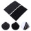 15 Pairs Adhesive Strips Heavy Duty Hook Strap Self-Adhesive Square 4