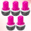 5pcs stainless steel wire brush with handle for kitchen cleaning 4