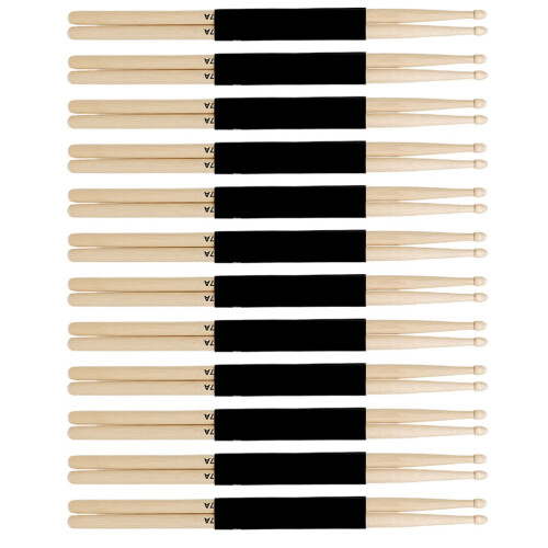 12 Pairs Maple Drumsticks for Beginners Professionals