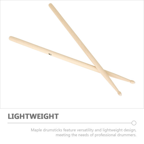 12 Pairs Maple Drumsticks for Beginners Professionals 1