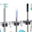 4 Pcs Handrail End Cap Mop Handle 11.50x3.00x2.50cm Blue 6