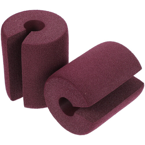 2pcs Protective Door Stopper Coffee Nbr Simple Design Home Use