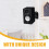 Speaker Storage Bracket Black 4pcs 3.03x2.40x1.89in 7