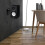 Speaker Storage Bracket Black 4pcs 3.03x2.40x1.89in 4