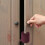 2pcs Protective Door Stopper Coffee Nbr Simple Design Home Use 9