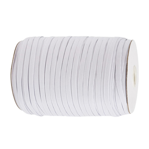 1 Roll 0.6cm Polyester Flat Elastic Ribbon For Clothing And Decor 2