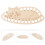 2Pcs Wooden Embroidery Floss Keeper Thread Winding Board Holder 10
