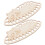 2Pcs Wooden Embroidery Floss Keeper Thread Winding Board Holder 7