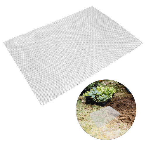 4pcs Iron Seed Germination Tray Mesh Design Silver Cultivating 2