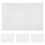 4pcs Iron Seed Germination Tray Mesh Design Silver Cultivating 2