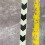 Raindrops Warning Arrow Luminous Tape Pvc 1 Roll 6