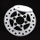 8pcs Mountain Bike Discs Brake Interspace Adjustment Discs Anti- 9