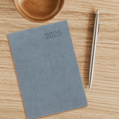 Academic Diary 2025 Weekly Monthly Planner Pu Hardcover A5 2