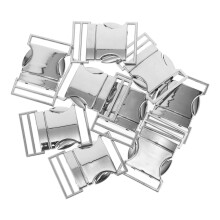 8 Pcs Magnetic Eraser Material Tape Zinc Alloy Buckle