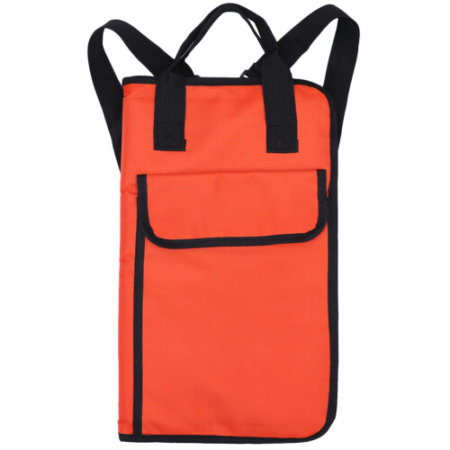 1pack Rectangular Orange Drumstick Bag For Stage Performances