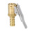 inflatore pneumatici rame 6 mm con connettore aria rapido oro 1