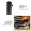 60mm black motorcycle with removable 8