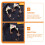 cuffie con chiusura a clip foro per e 10
