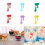 6 in silicone a forma per , 5