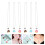 6 collane delicate per amiche, a in decorativa 7