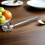 Cucchiaio per spaghetti in acciaio , utensile per pasta 6