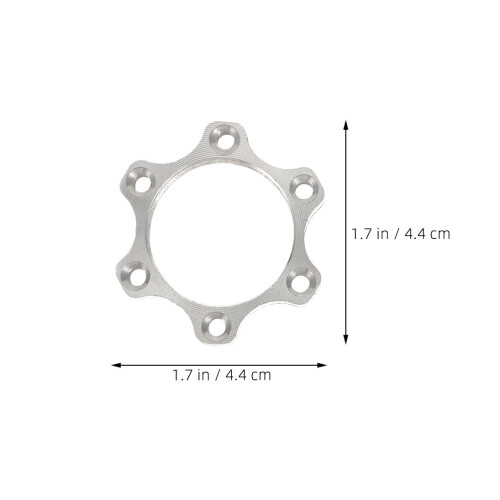 4 filettati per , adattatore flangia 6 44 mm 1