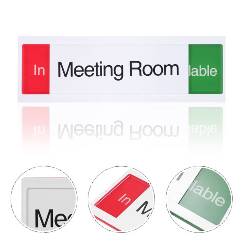 in acrilico per riunioni indicatore privacy 1