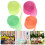 4 crepe fluorescente per decorazioni festa 4
