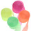 4 crepe fluorescente per decorazioni festa 3