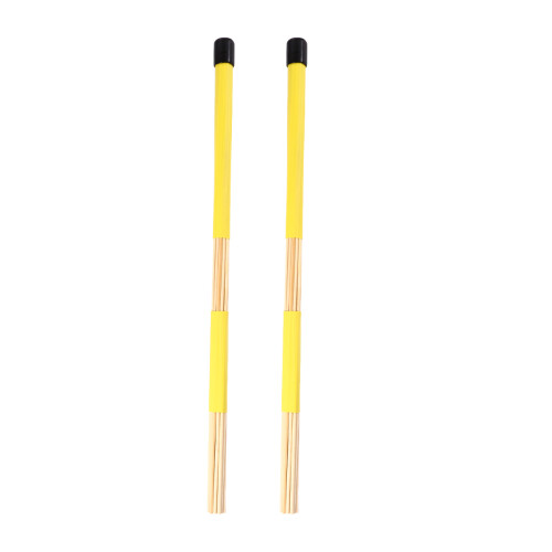 1 paio bacchette legno con anello per rullante, jazz e folk ( )